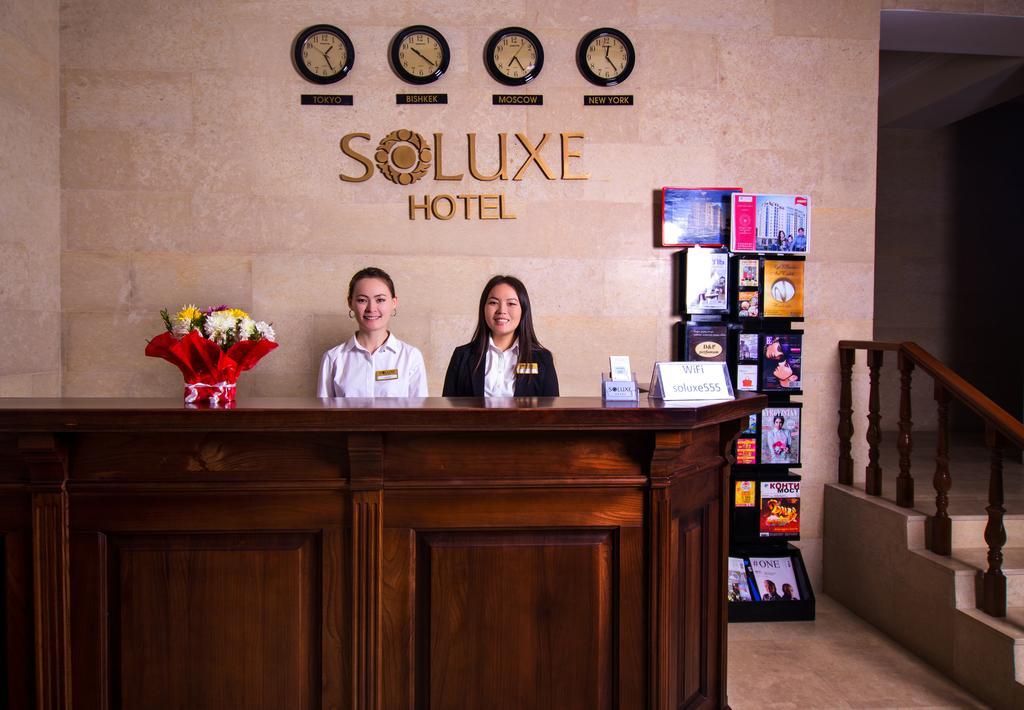 Soluxe Hotel Bishkek Exterior foto